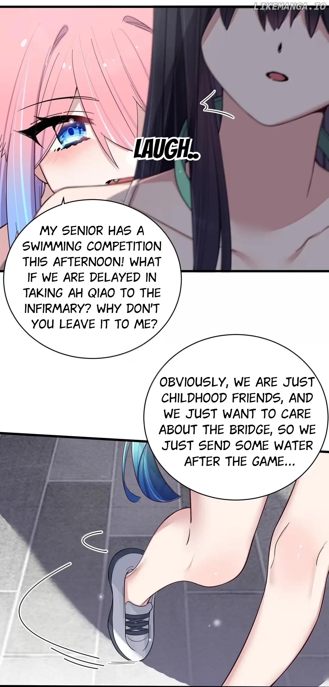 My Fake Girlfriends are using me as a Shield Chapter 156 - page 36